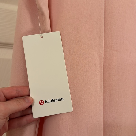 NWT Lululemon V-Neck Midi Dress | Pink Mist | Size 4 - Picture 11 of 11